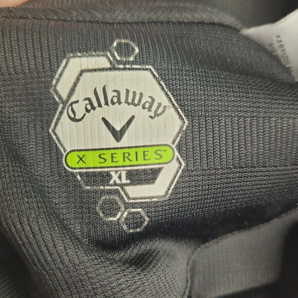Callaway X-Series size XL Polo Men Top lightweight athletic collar button - Picture 8 of 11